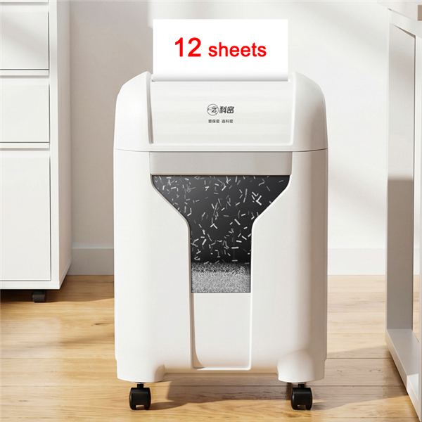 12 Sheets P-4 Small Paper Shreder