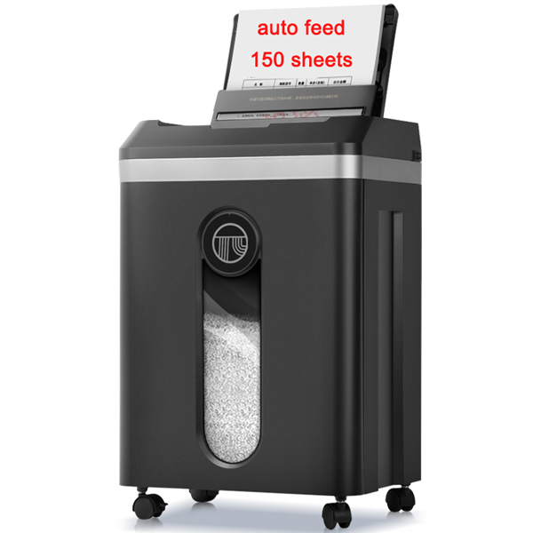 Black Micro Cut P5 Level Document Shredder GPS-150MD