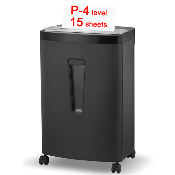 Cross Cut P-4 15 Sheets Paper Shredder Office