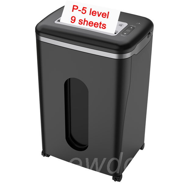 P-8730 50Min Non-Stop P5 Paper And Cd Shredder 9 Sheets