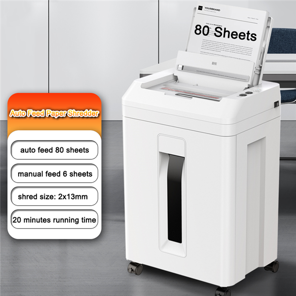 Fully Automatic 80 Sheet Paper Shredder Z-300