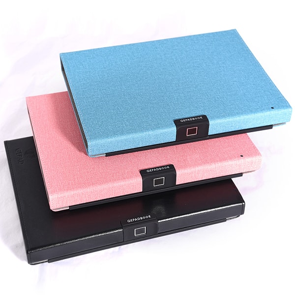 Gepad Fingerprint Lock High Security Notebook