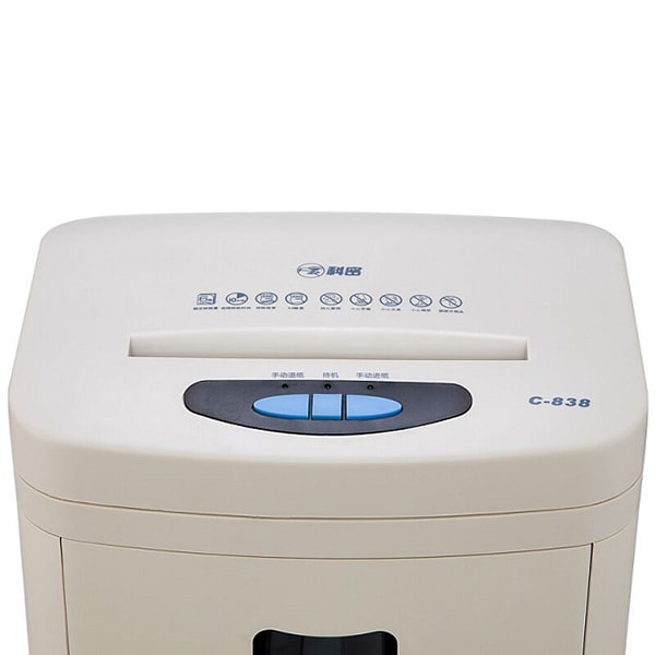 6 sheets Micro Cut Office Paper Shredder C-838 04